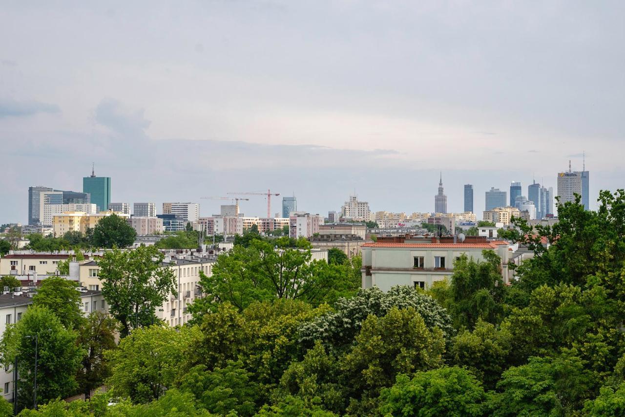Park Sady Zoliborskie Modern Apartment Varşovia Exterior foto